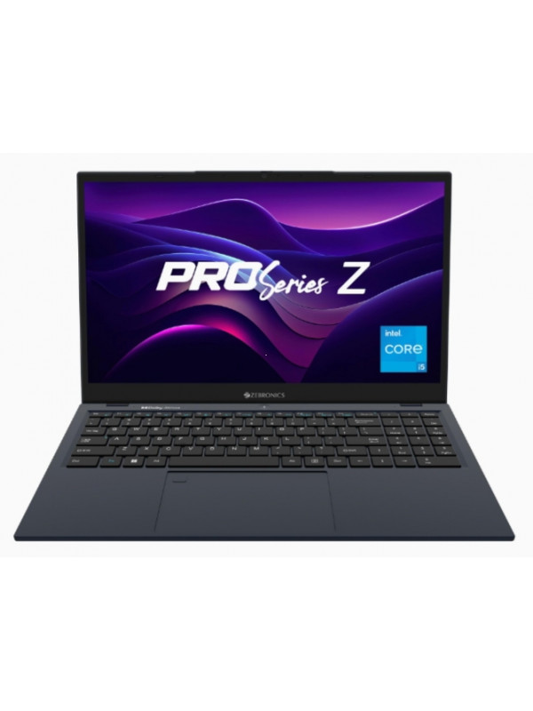 Laptops: ZEBRONICS NBC 4S Intel Core i5 12th Gen 1235U Laptop- (16 GB RAM 3200MHz/ 512 GB M.2 SATA SSD/Windows 11 Home) 15.6” 1080p,Dolby Atmos, Type C Port, Fingerprint Sensor, 38.5Wh Battery (Space Grey)